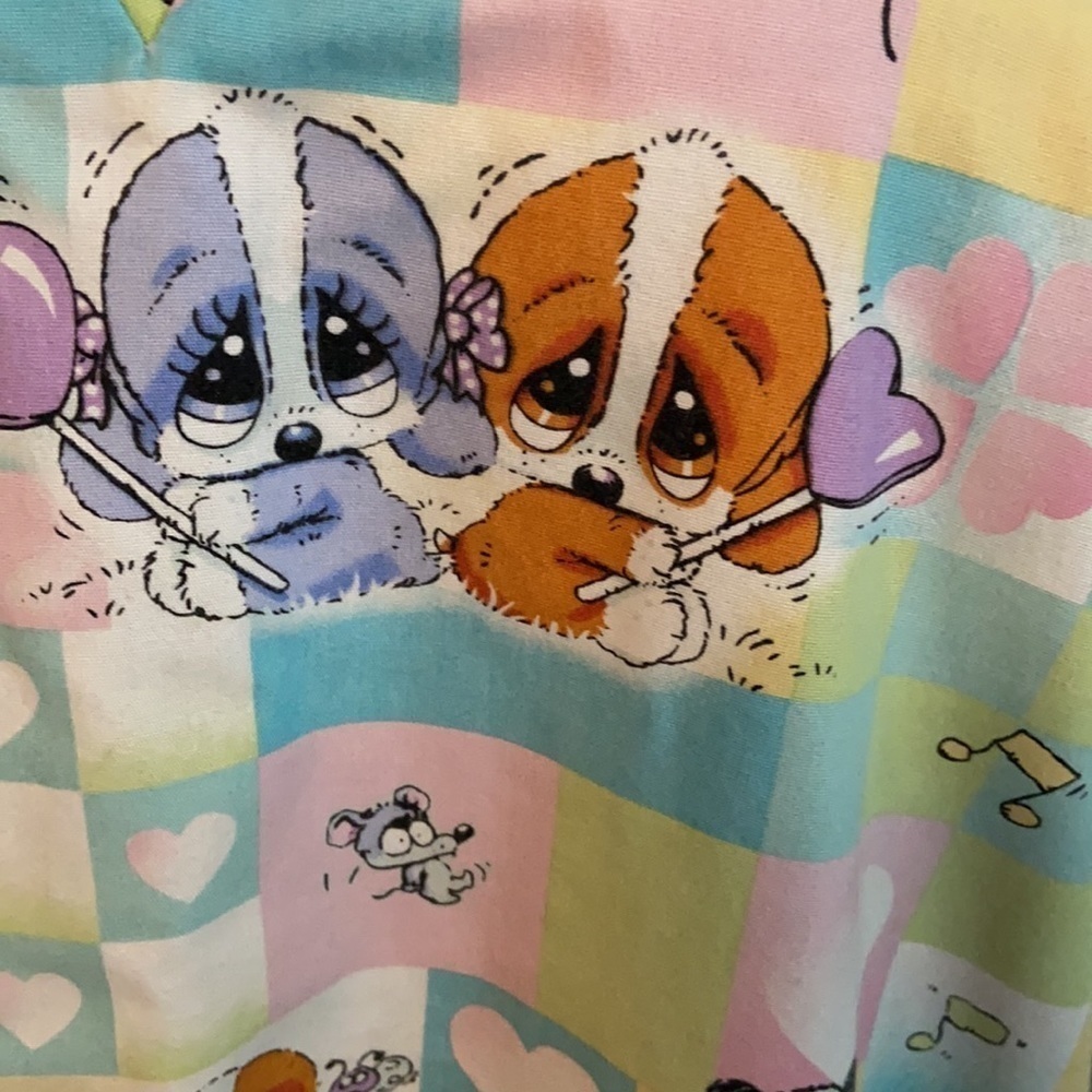 Sad Sam And Honey Scrub Top Pastels - Picture 3 of 6